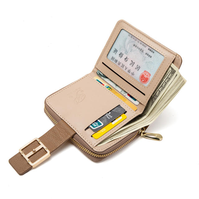 Korean fashion zipper wallet coin purse