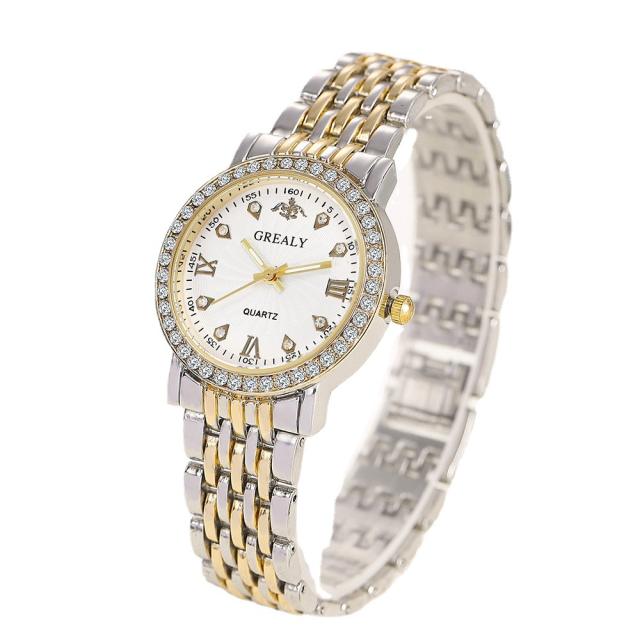 Elegant easy match women watch bracelet set