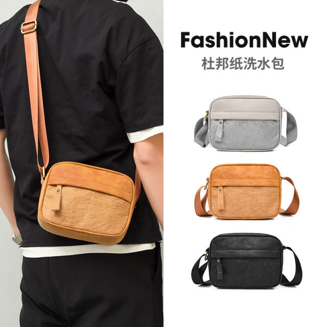 Casual small size crossbody bag for men