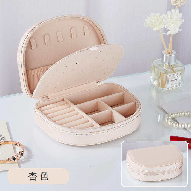 Concise semicircle shape waterproof jewelry box