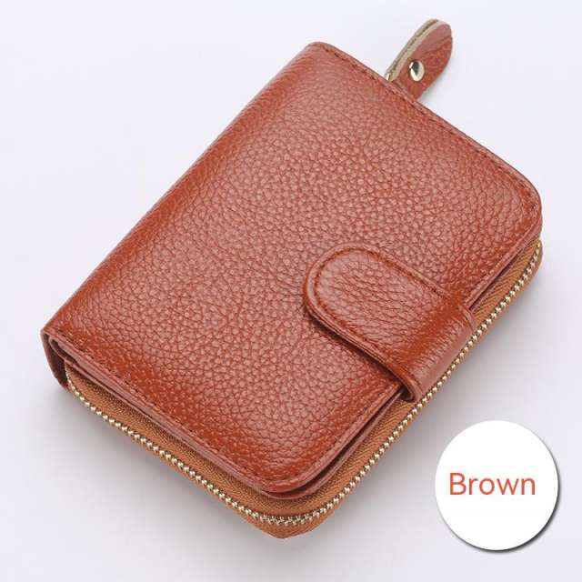 Rfid leather wallet for men