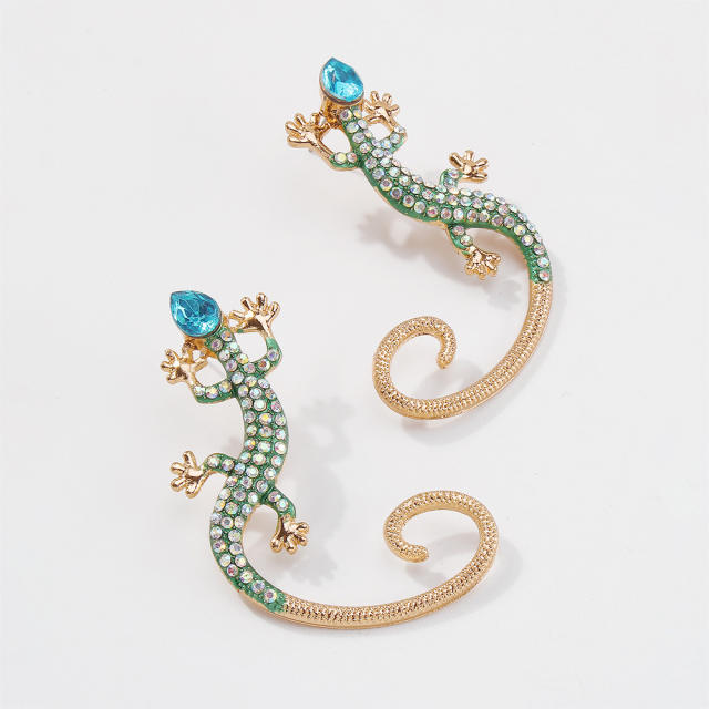 Ocean trend enamel animal series dangle earrings
