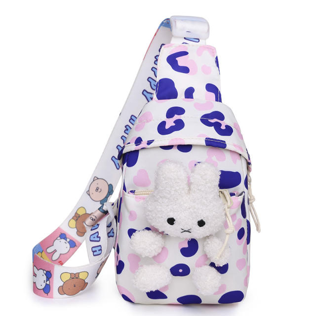 Cute rabbit cartoon sling bag