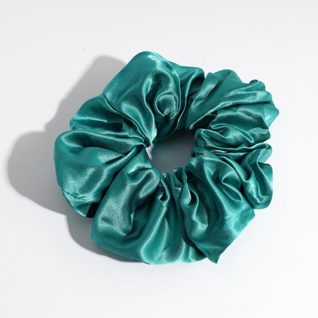 Plain color stain scrunchies