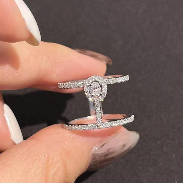 Tiktok Hot sale unique diamond rings