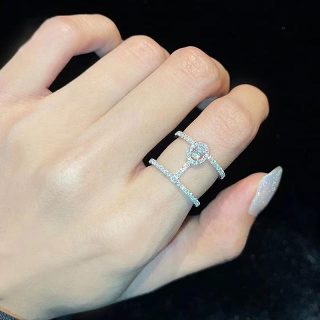 Tiktok Hot sale unique diamond rings