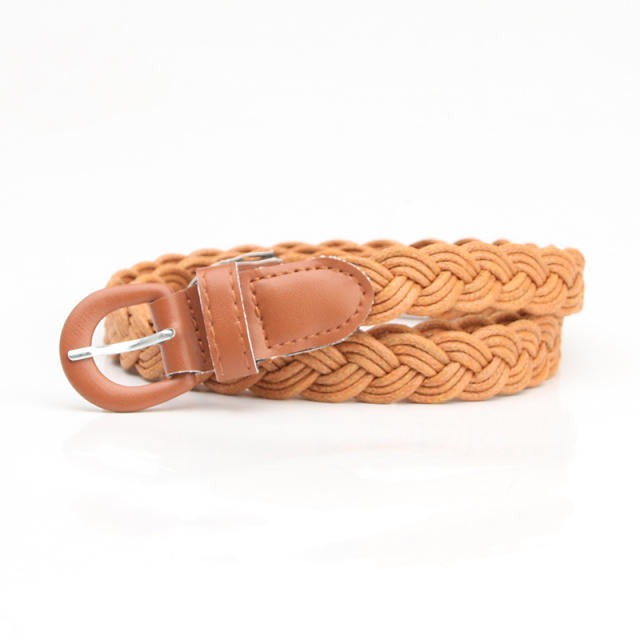 Vintage braid dress belt
