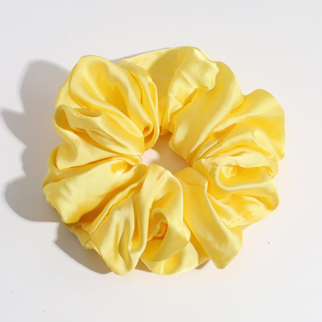 Plain color stain scrunchies