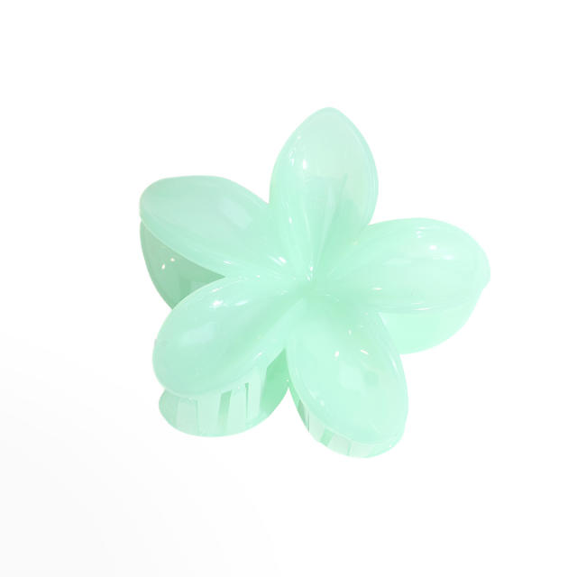 Spring design flower shape hair claw clips