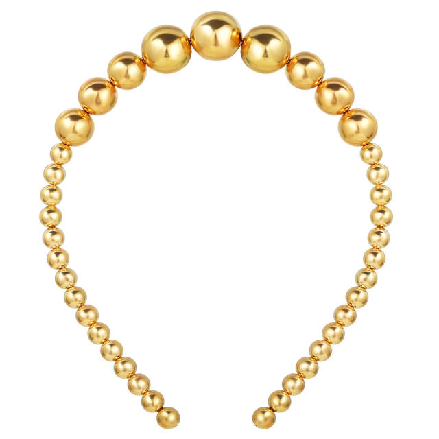 Occident fashion imitation pearl headband