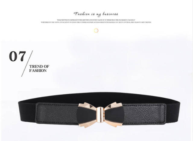 Korean fashion alloy buckle corset belt