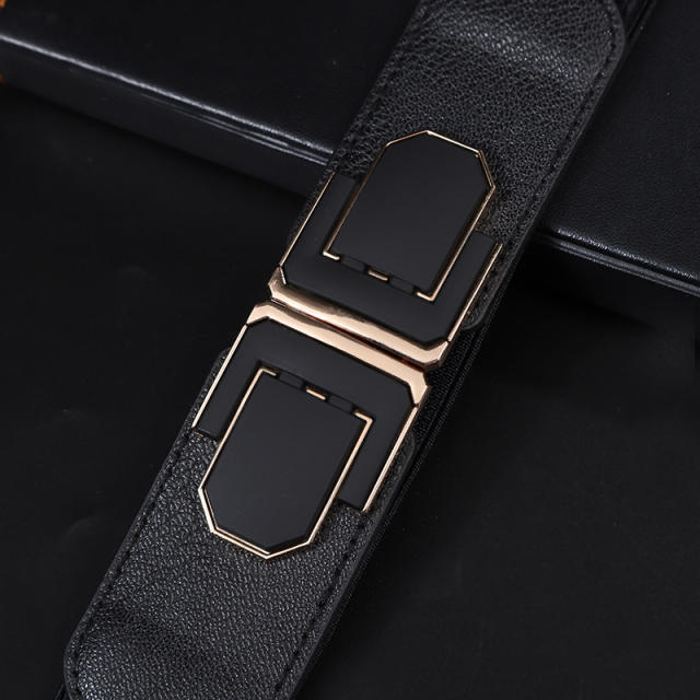 PU leather corset belt