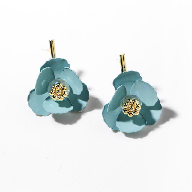 Summer flower earrings