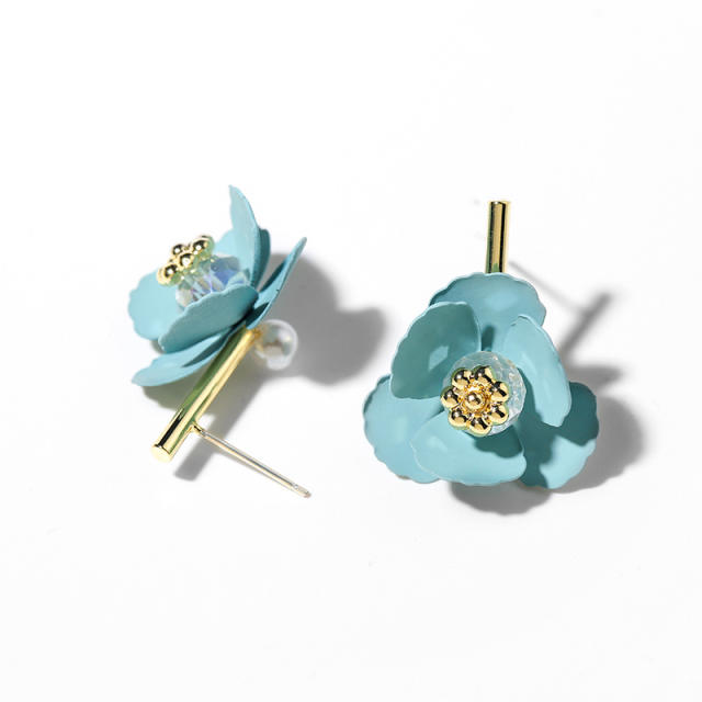 Summer flower earrings