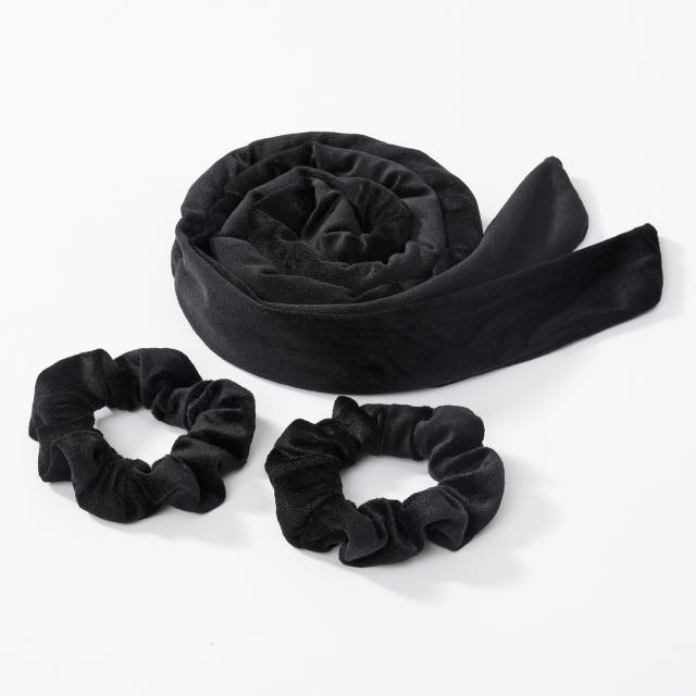 Amazon hot sale velvet heatless curl headband