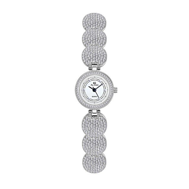 Luxury diamond women watch