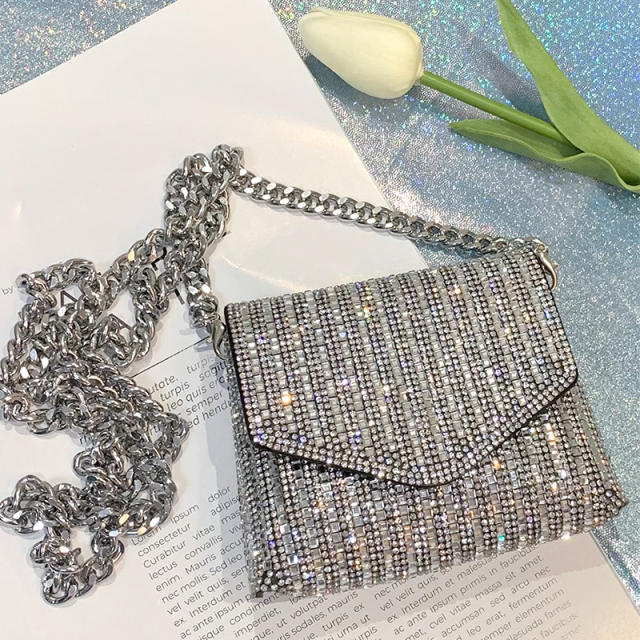 Popular diamond crossbody bag