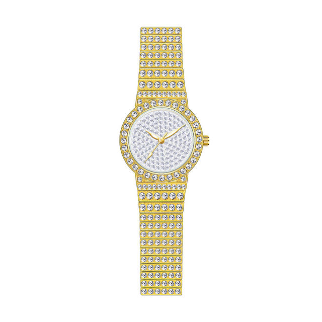 Popular diamond women watch