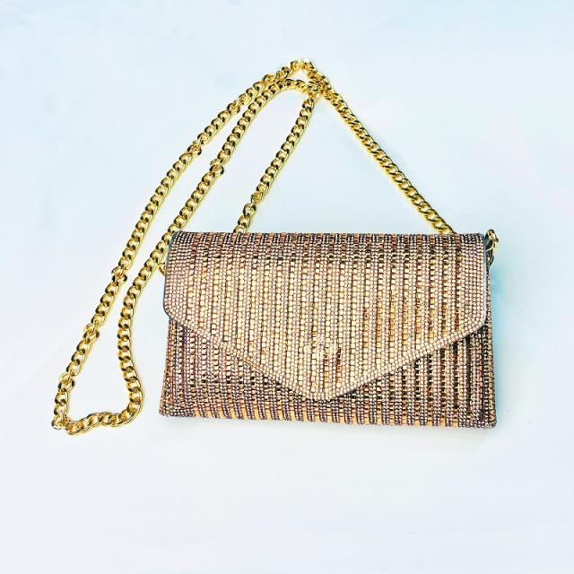 Popular diamond crossbody bag