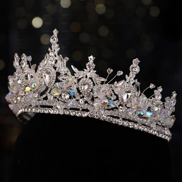 Luxury crystal beads diamond crown