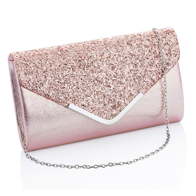 PU clutch evening bag