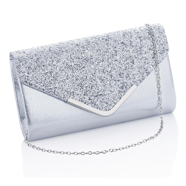 PU clutch evening bag