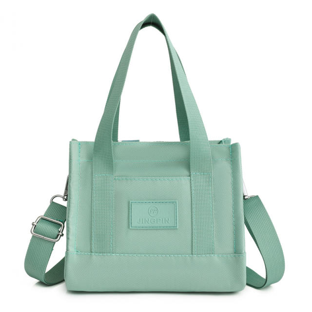 Casual plain color small size handbag crossbody bag