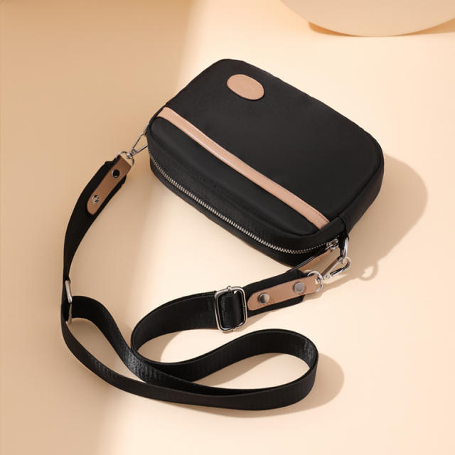 Korean fashion casual nylon crossbody bag