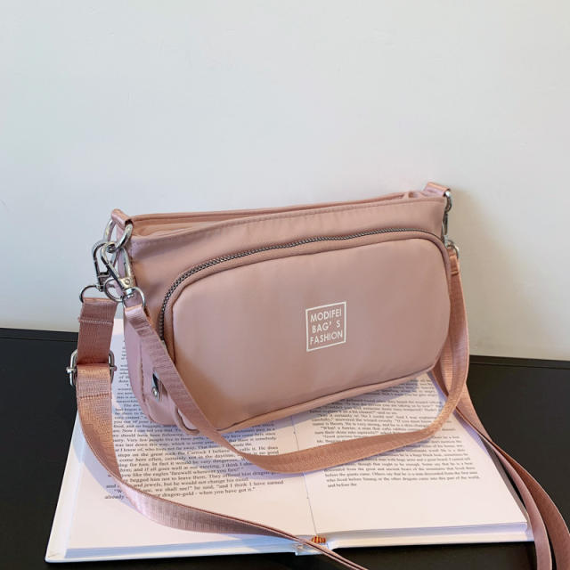 Korean fashion casual nylon crossbody bag