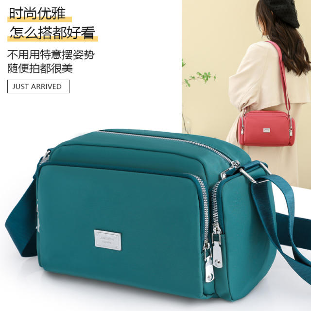 Korean fashion small size nylon crossbody bag