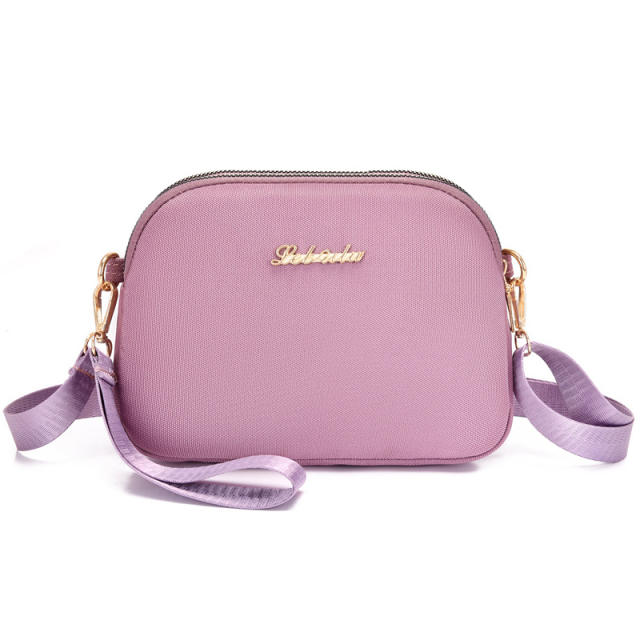 Summer design sweet mini size nylon crossbody bag