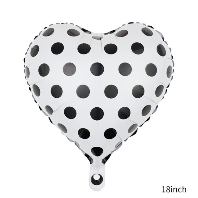 18 inches wholesale heart balloon