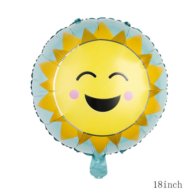 Sweet tulip rose flower sunflower party balloon