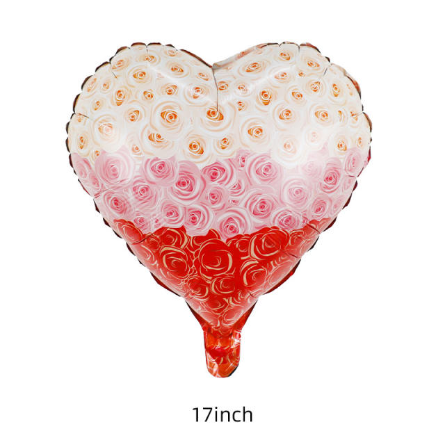 18 inches wholesale heart balloon