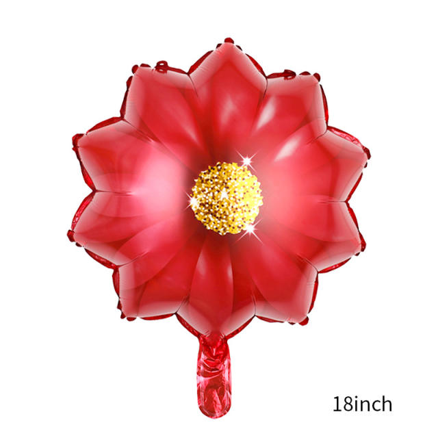 Sweet tulip rose flower sunflower party balloon