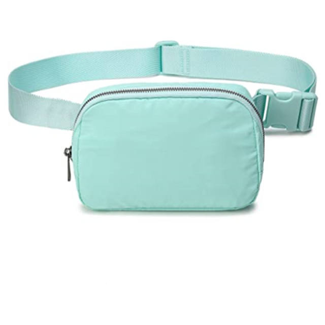 Waterproof nylon fanny pack waist bag