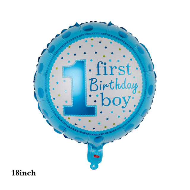 18 inches happy birthday party balloon