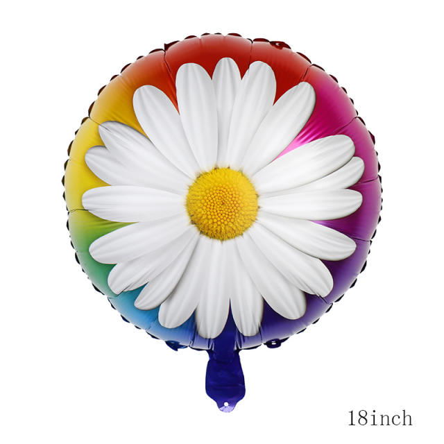 Sweet tulip rose flower sunflower party balloon