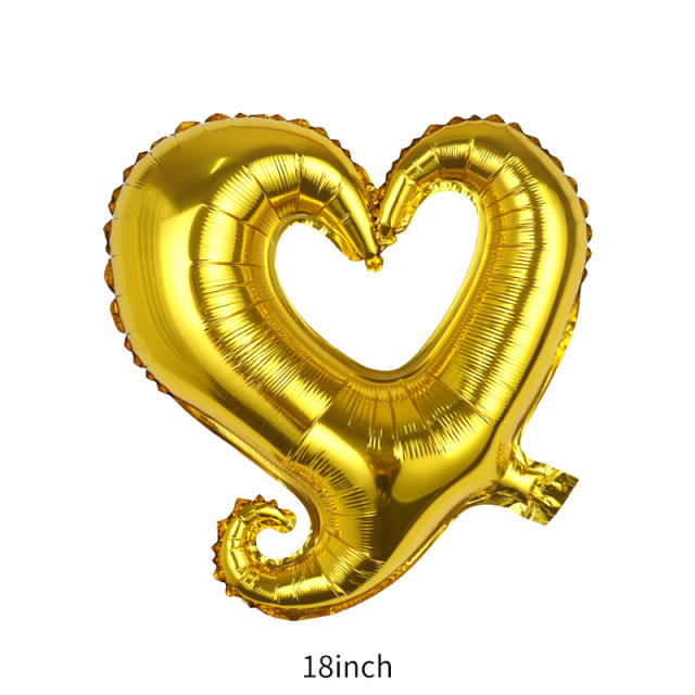 18 inches wholesale heart balloon