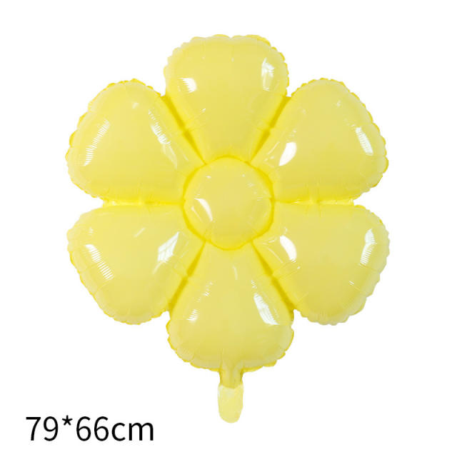 Sweet tulip rose flower sunflower party balloon