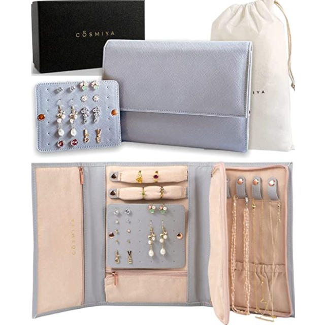 Women portable jewelry storage bag