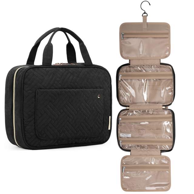 Modern large capacity travel briefcase wash bag