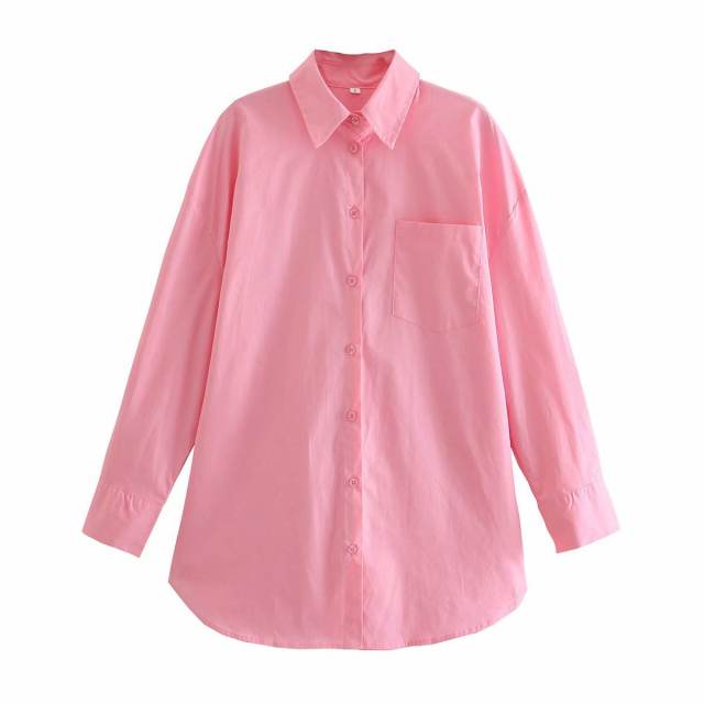 14 color Candy color loose blouse
