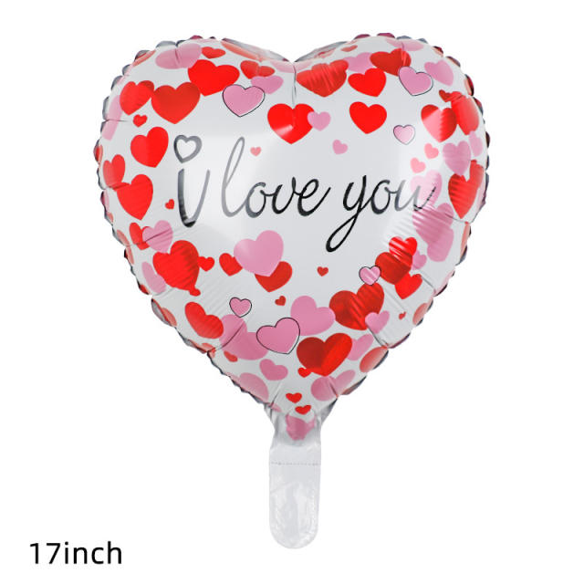 18 inches wholesale heart balloon