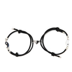 Occident fashion taichi matching magnetic attraction string bracelet