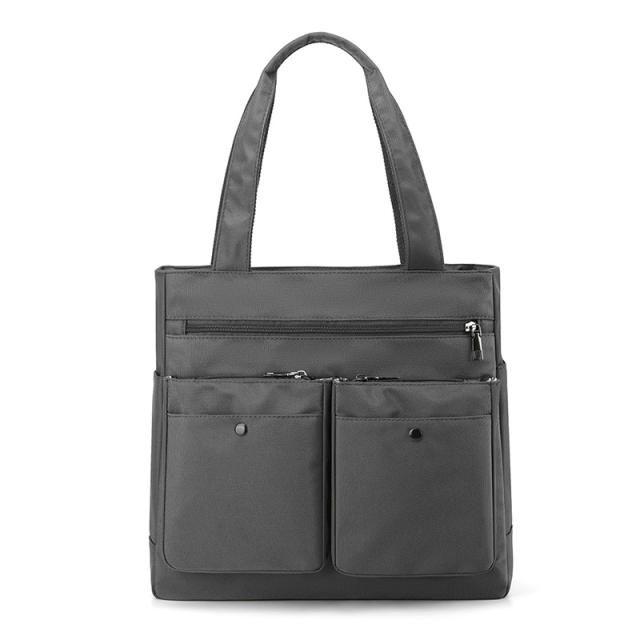 Nylon large capacity tote bag laptop bag