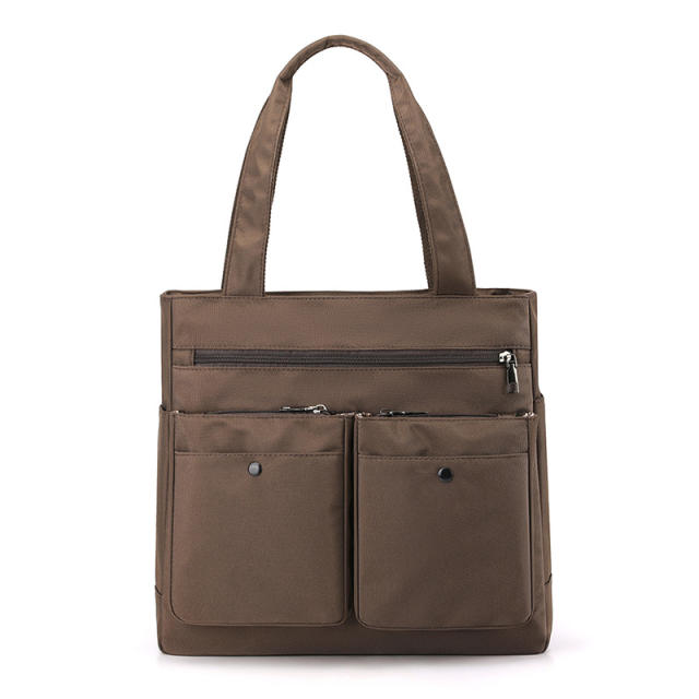 Nylon large capacity tote bag laptop bag