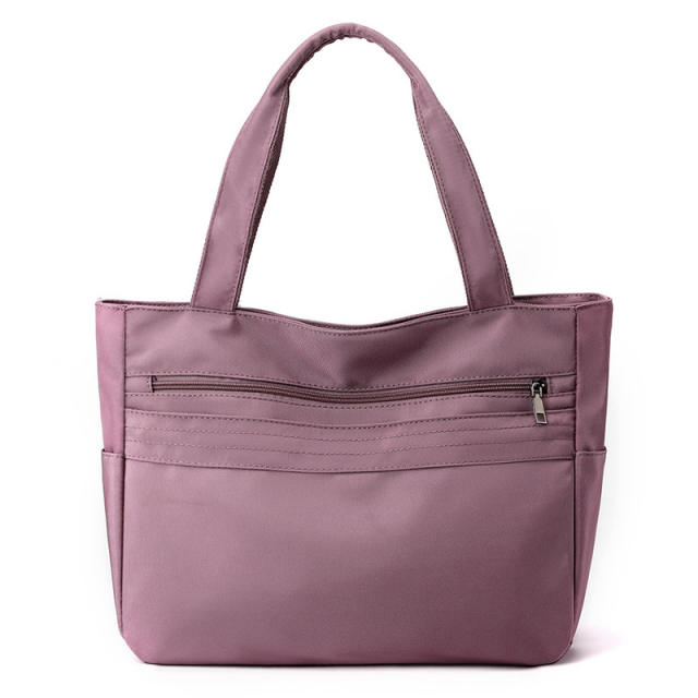 Large capacity nylon tote bag