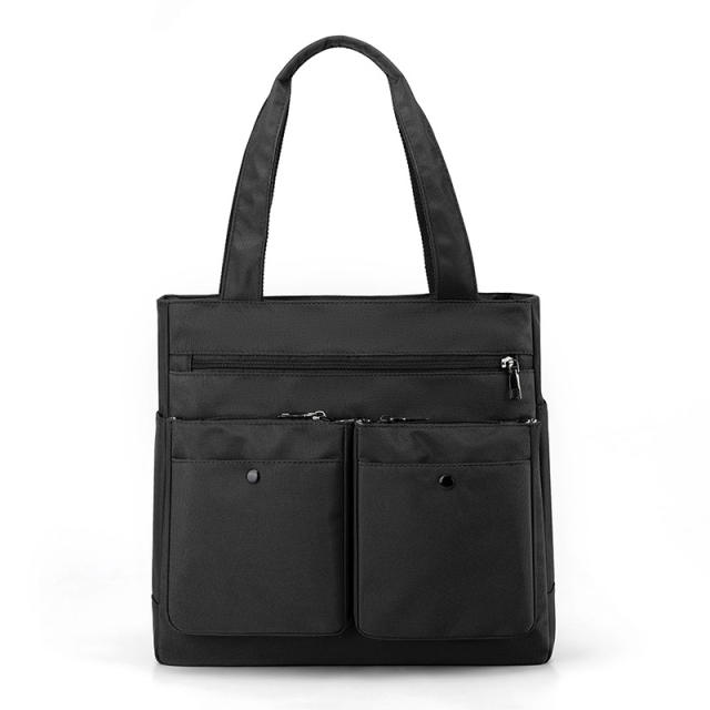 Nylon large capacity tote bag laptop bag