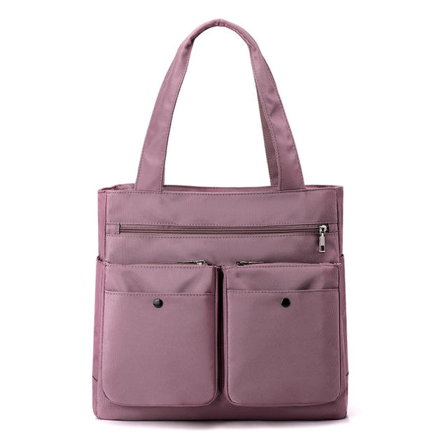 Nylon large capacity tote bag laptop bag